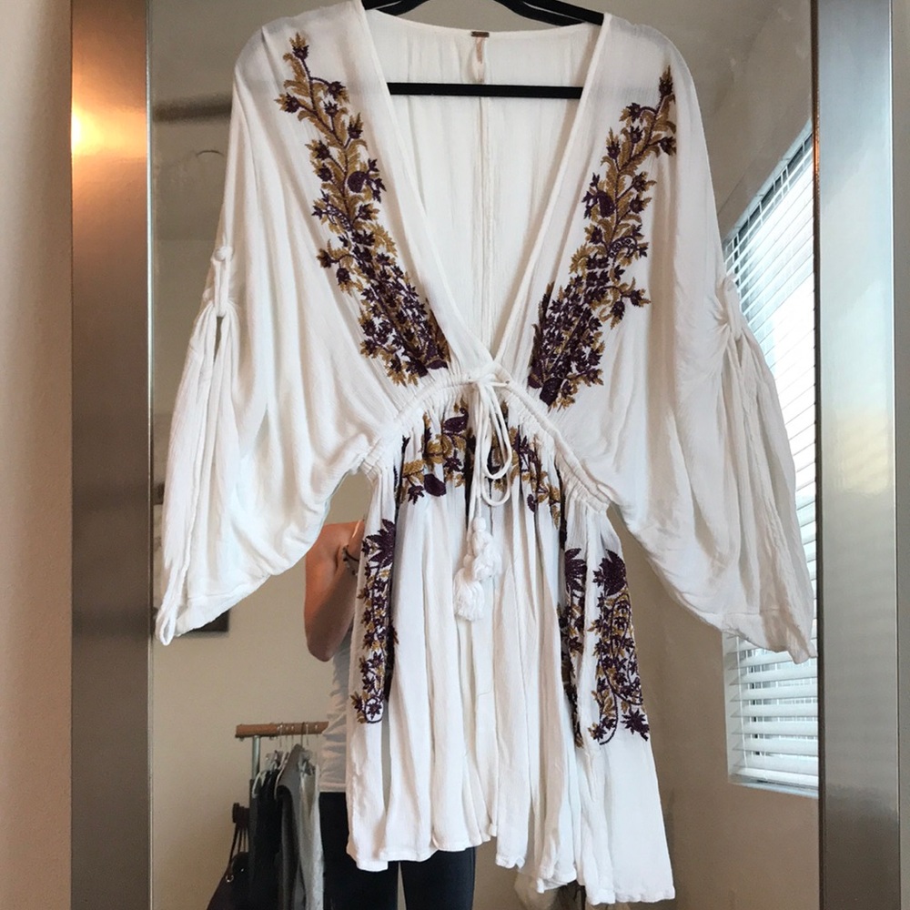 Mini hippie dress